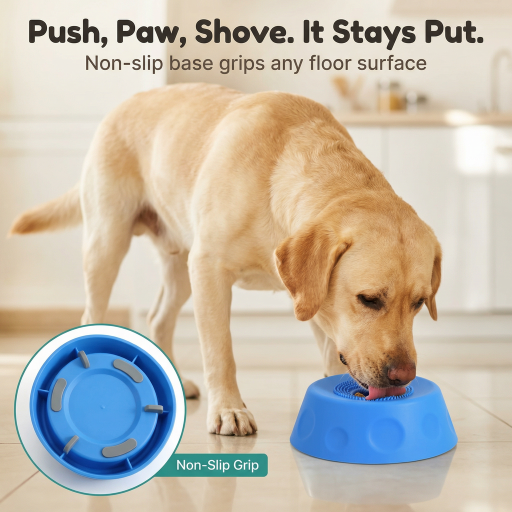 Slow Feeder Dog Bowl